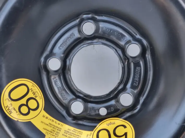 Volvo S80 V70 S60 I KOŁO DOJAZDOWE dojazdówka 125/80 R17 9209872