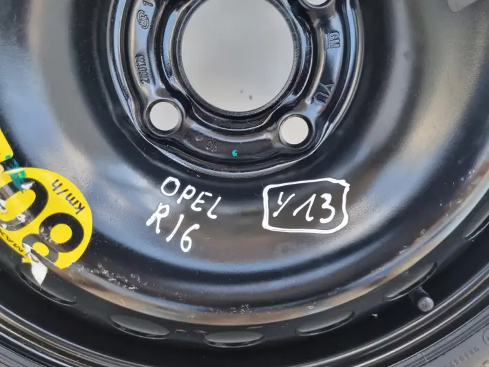 Opel Astra H KOŁO DOJAZDOWE dojazdówka 115/70 R16 4x100 2160126