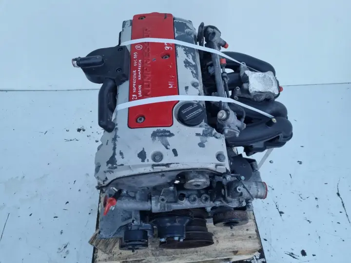 SILNIK KOMPLET Mercedes SLK R170 2.3 KOMPRESSOR 111973 111.973