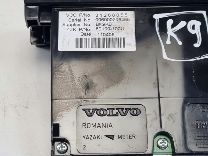Volvo S40 II V50 C30 EKRAN RADIA Wyświetlacz 31268055