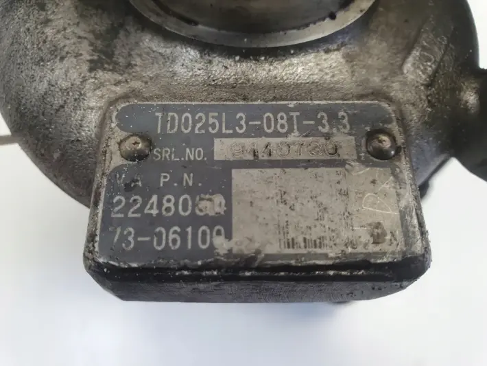 Rover 75 2.0 CDT TURBOSPRĘŻARKA TD025L3-08T-3.3 2248060
