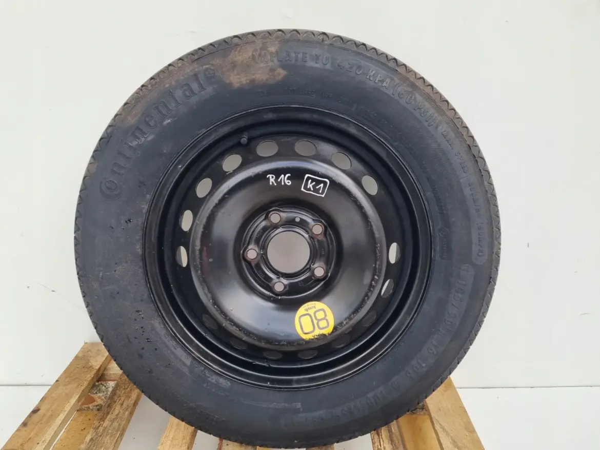 Nissan QASHQAI KOŁO DOJAZDOWE dojazdówka 145/90 R16 5x114,3 40300 JD077