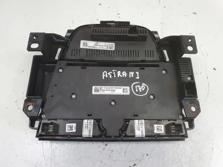 Opel Astra J PANEL STEROWANIA RADIEM panel radia klimatyzacji 13360091