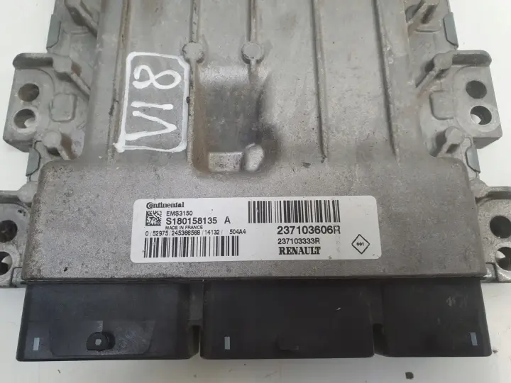 Renault Clio IV 1.2 16V STEROWNIK SILNIKA komputer S180158135A 237103606R