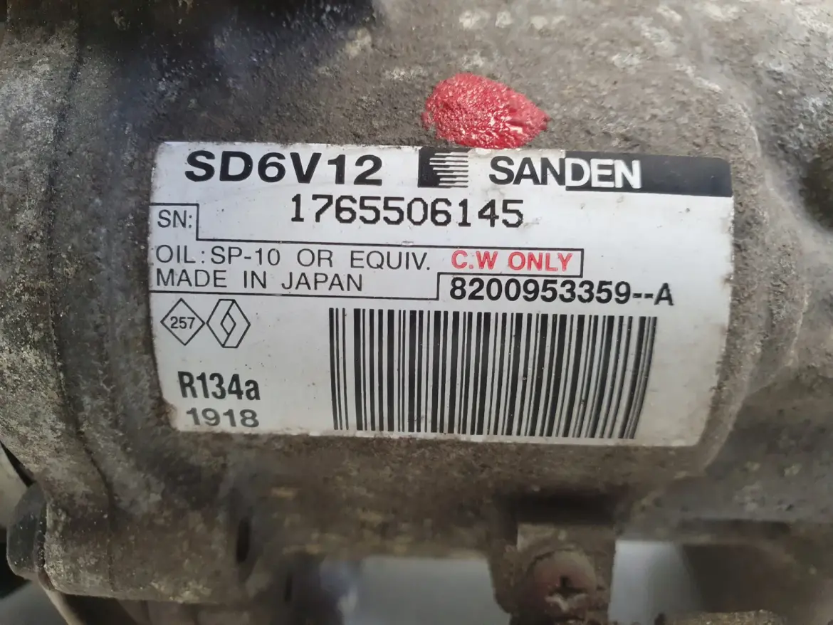 Renault Kangoo II 1.5 DCI SPRĘŻARKA KLIMATYZACJI pompa 8200953359A