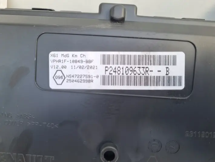 Renault Kangoo II lift III 1.5 dCi LICZNIK ZEGARY Europa P248109633R