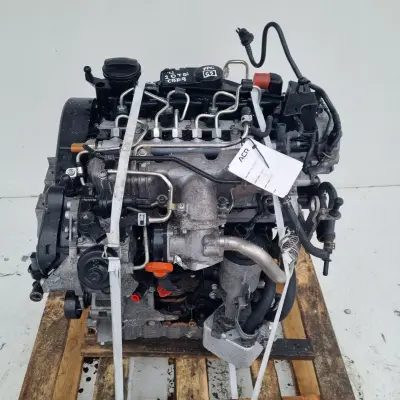 SILNIK BEZ OSPRZĘTU VW Golf VI 2.0 TDI 140KM ładnie pali CBA CBAB