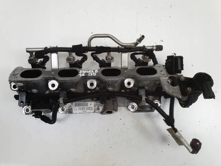 Opel Zafira B 1.6 16V KOLEKTOR SSĄCY wtryskiwacze 24431920