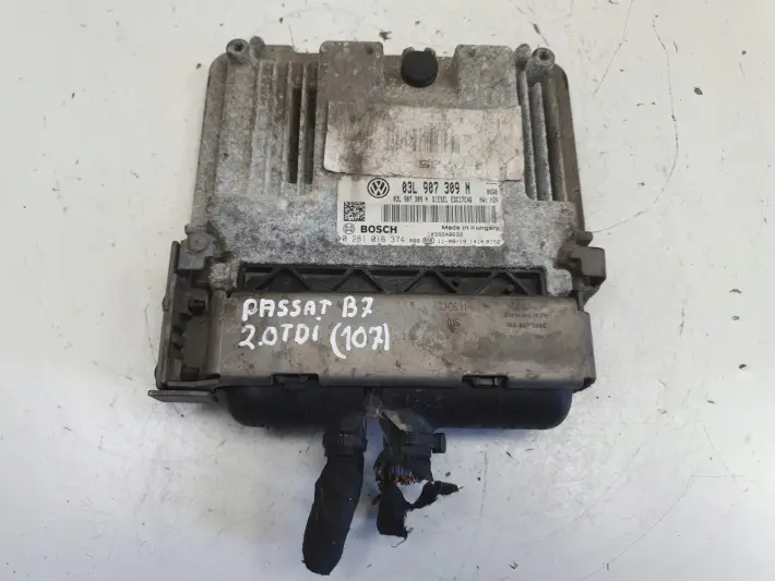 VW Passat B7 2.0 TDI STEROWNIK SILNIKA komputer 03L907309N