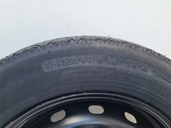 Mercedes W169 W245 KOŁO DOJAZDOWE dojazdówka 125/90 R16 5x112 1694000802