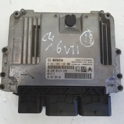 Citroen C4 1.6 16V VTi STEROWNIK SILNIKA komputer 0261S05190