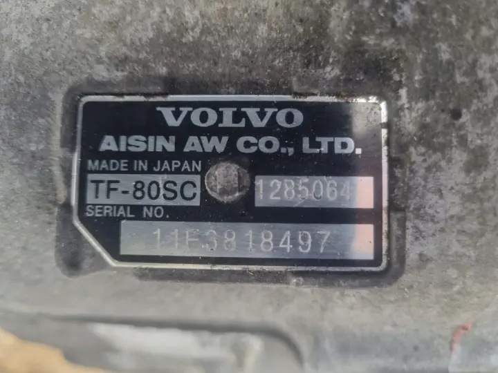 Volvo S60 II V60 2.0 D D3 AUTOMATYCZNA SKRZYNIA BIEGÓW automat 1285064