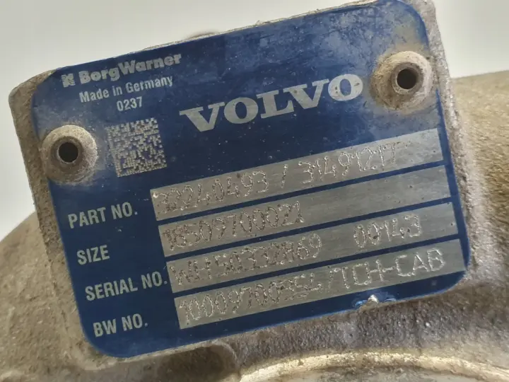 Volvo V60 II 2.0 D4 TURBOSPRĘŻARKA turbo 32240493 31491217