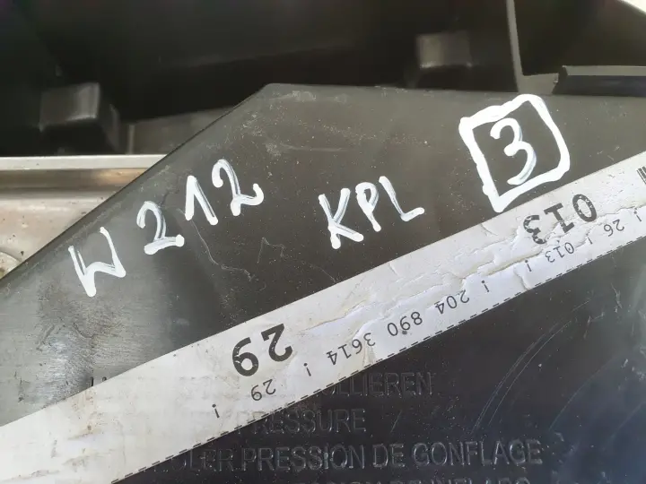Mercedes W212 W204 W207 ZESTAW ZMIANY KOŁA wypełnienie lewarek A2128980914