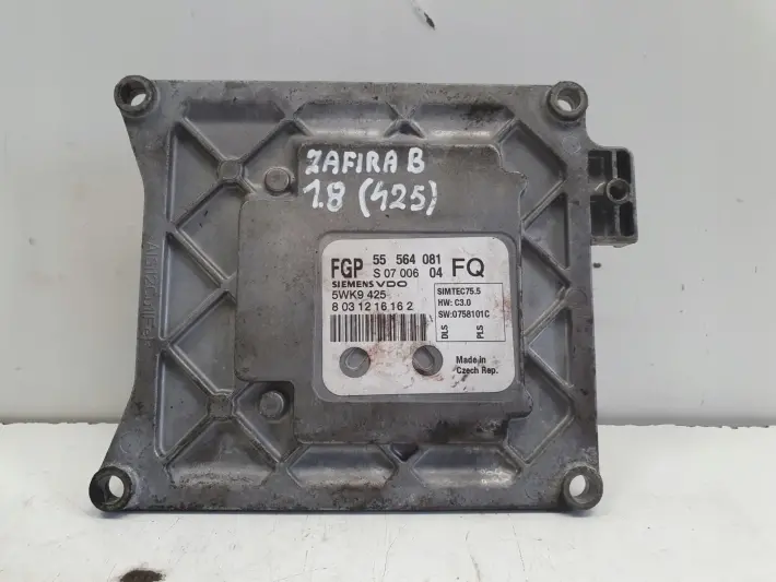 Opel Astra III H 1.8 16V STEROWNIK SILNIKA komputer 55564081 FQ