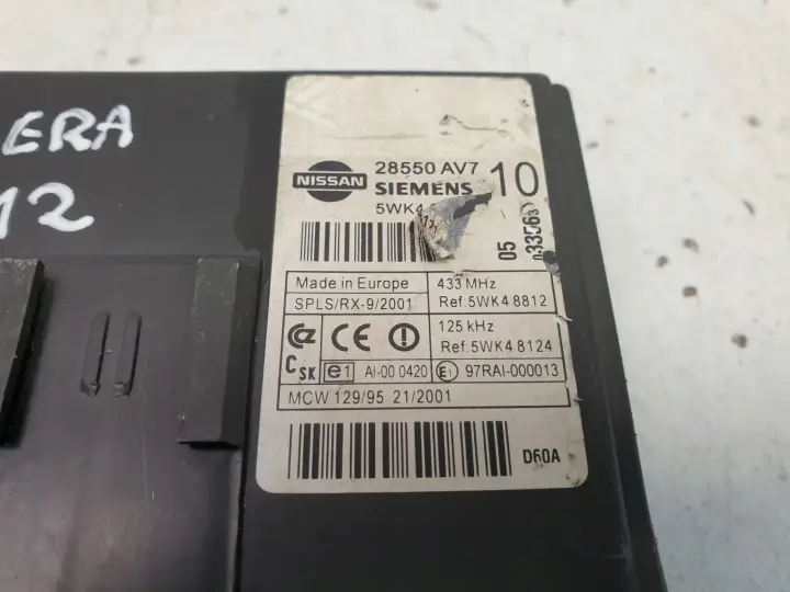 Nissan Primera P12 MODUŁ KOMFORTU 68260 AV600
