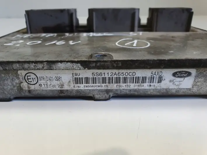 Ford Fiesta MK6 ST ST150 2.0 16V STEROWNIK SILNIKA Komputer 5S6112A650CD