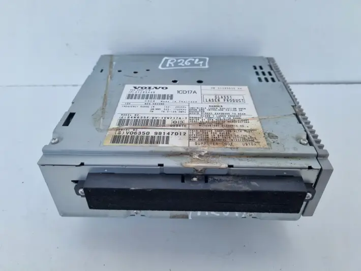 Volvo S40 II V50 RADIO CD radioodtwarzacz CZYTNIK PŁYT 31285448