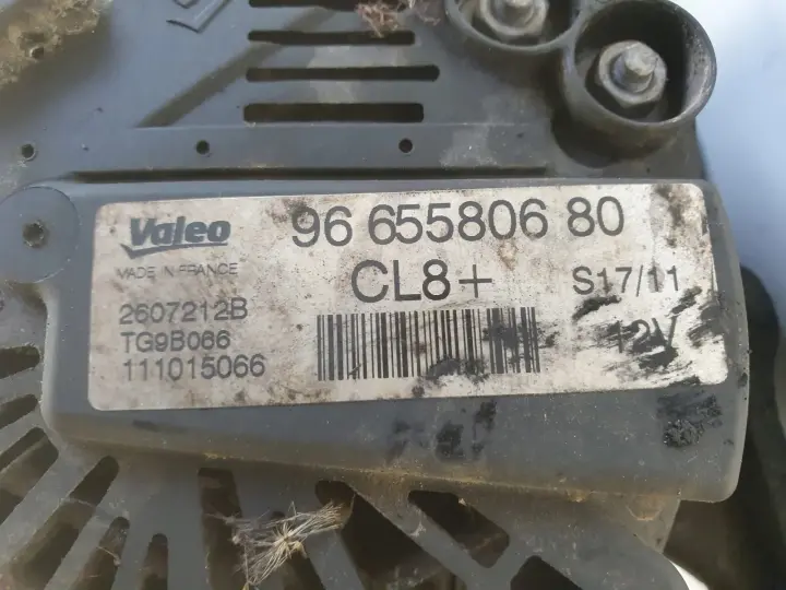 Citroen Berlingo II 1.6 HDI ALTERNATOR 9665580680 valeo