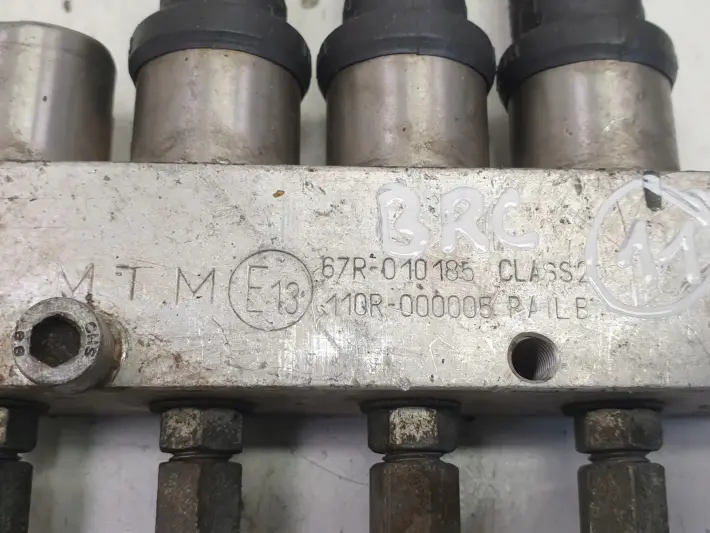 LISTWA WTRYSKOWA GAZU LPG MTM Wtryskiwacz 4 Cyl