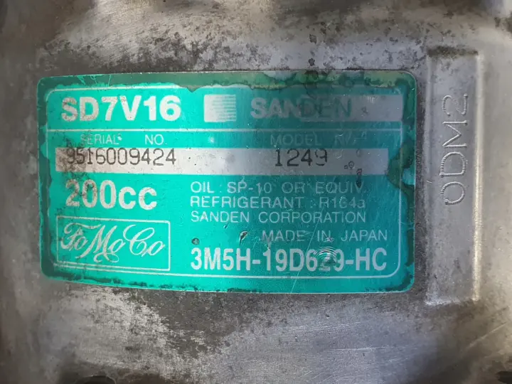 Volvo S40 II V50 2.0 D SPRĘŻARKA KLIMATYZACJI 3M5H-19D629-HC
