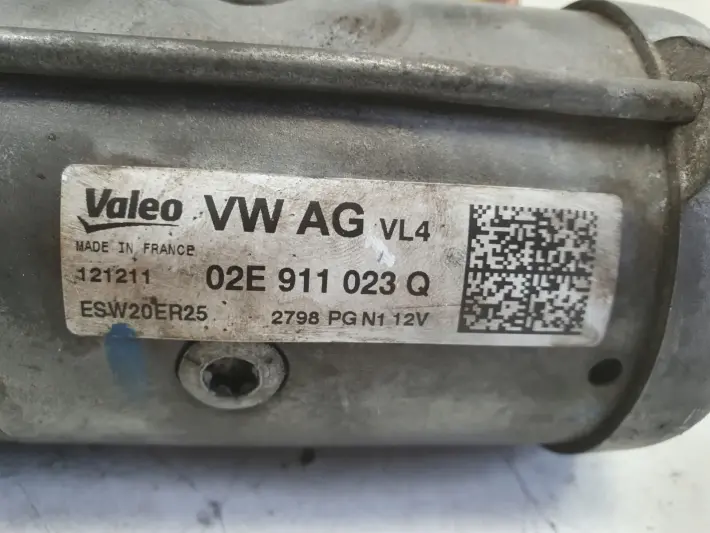 VW Passat B7 2.0 TDI ROZRUSZNIK valeo 02E911023Q