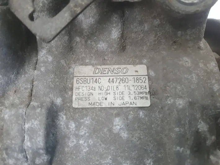 BMW E90 E91 2.0 D N47 SPRĘŻARKA KLIMATYZACJI pompa 447260-1852
