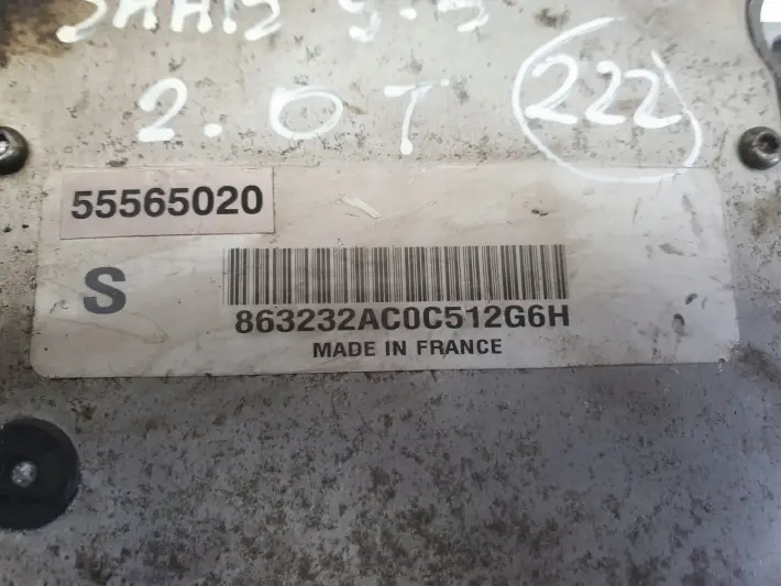 Saab 93 9-3 II 2.0 T STEROWNIK SILNIKA komputer 55565020