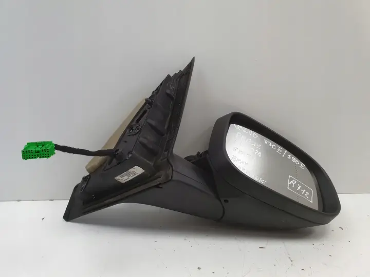 Volvo S80 II V70 III LIFT LUSTERKO PRAWE PASAŻERA 6 kabli 31298828 EUROPA