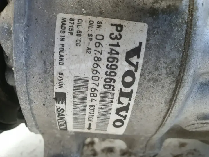 Volvo V40 II 2.0 D D2 SPRĘŻARKA KLIMATYZACJI pompa P31469966