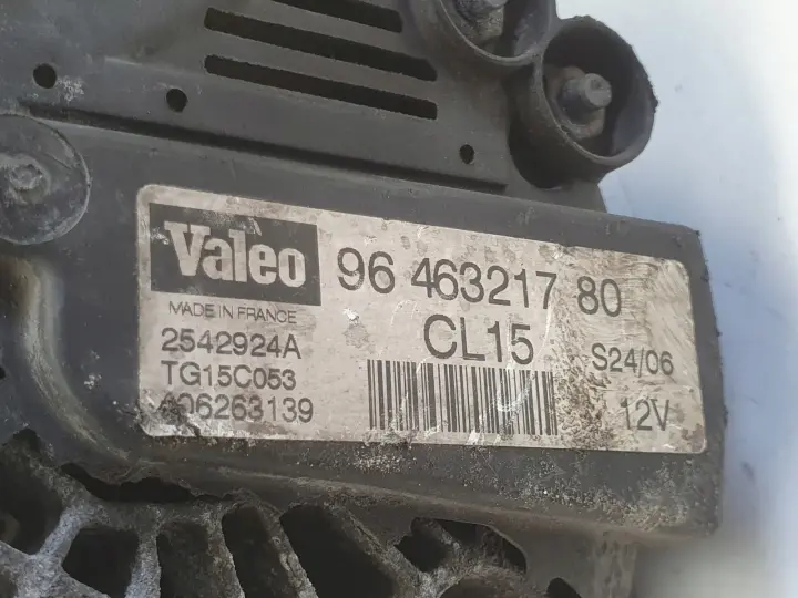 Citroen C5 I 2.0 HDI ALTERNATOR 9646321780 valeo
