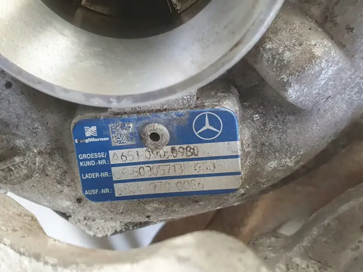 Mercedes Sprinter 906 2.2 CDI TURBOSPRĘŻARKA A6510906380