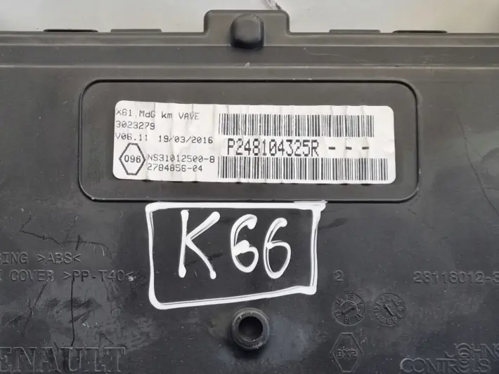 Renault Kangoo II lift III 1.5 dCi LICZNIK ZEGARY Europa P248104325R