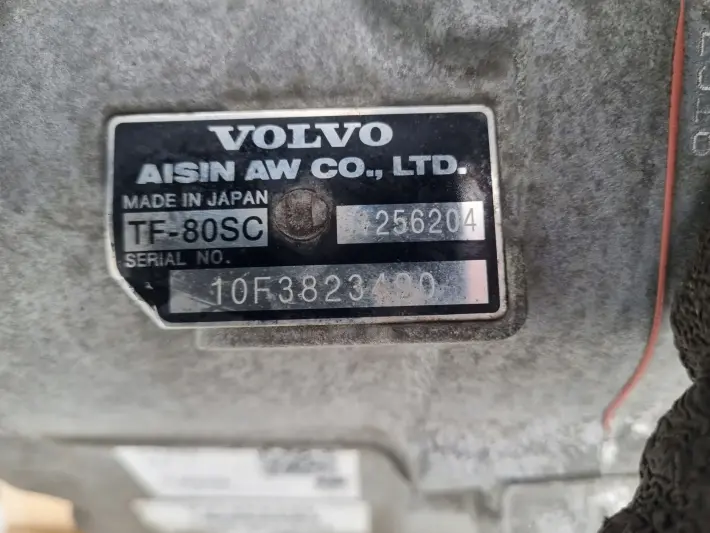 Volvo S80 II 2.5 T TURBO AUTOMATYCZNA SKRZYNIA BIEGÓW 31256204 TF-80SC