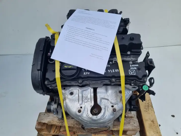 SILNIK KOMPLET Citroen C2 C3 C4 1.4 16V 88KM serwisowany 184tyś KFU