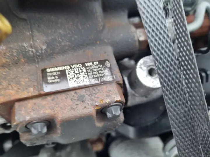 SILNIK KOMPLET Renault Megane II 1.5 DCI dokumenty 149tyś SIEMENS K9K732