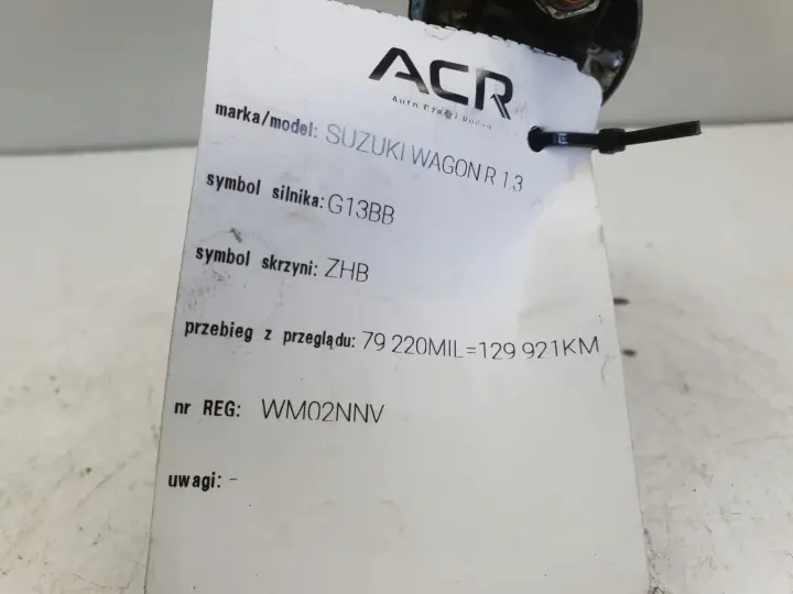 Suzuki Wagon R 1.3 16V ROZRUSZNIK LRS00722