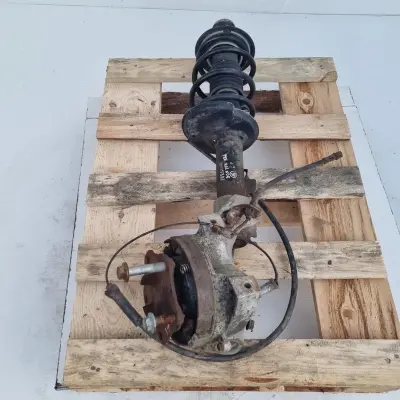 Porsche Boxster 986 LEWY PRZEDNI AMORTYZATOR Piasta zwrotnica przód