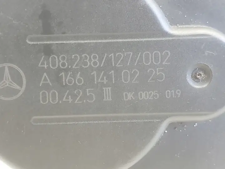 Mercedes W168 1.6 8V PRZEPUSTNICA A1661410225