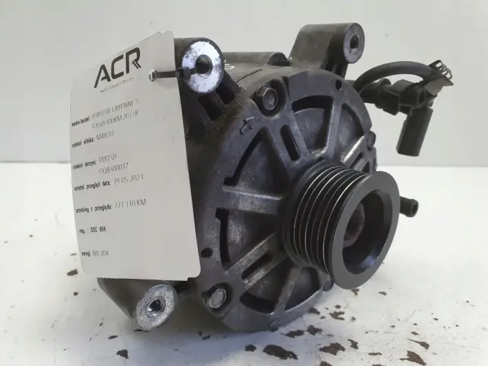 Porsche Cayenne S II 4.8 V8 ALTERNATOR 94860303300 190A