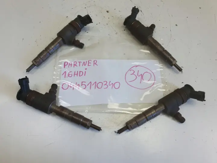 Peugeot Partner II 1.6 HDI WTRYSKIWACZ wtrysk 0445110340