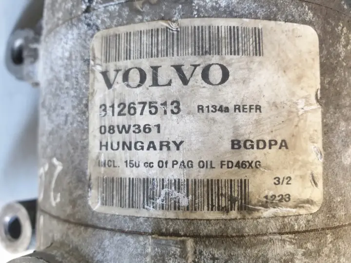 Volvo V70 III 2.0 16V SPRĘŻARKA KLIMATYZACJI pompa