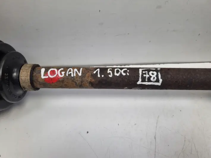 Dacia Logan 1.6 16V LEWA PRZEDNIA PÓŁOŚ półośka lewy przód Manual