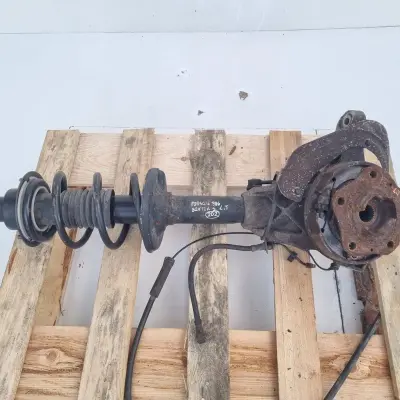 Porsche Boxster 986 LEWY TYLNY AMORTYZATOR Piasta zwrotnica tył 98633165720