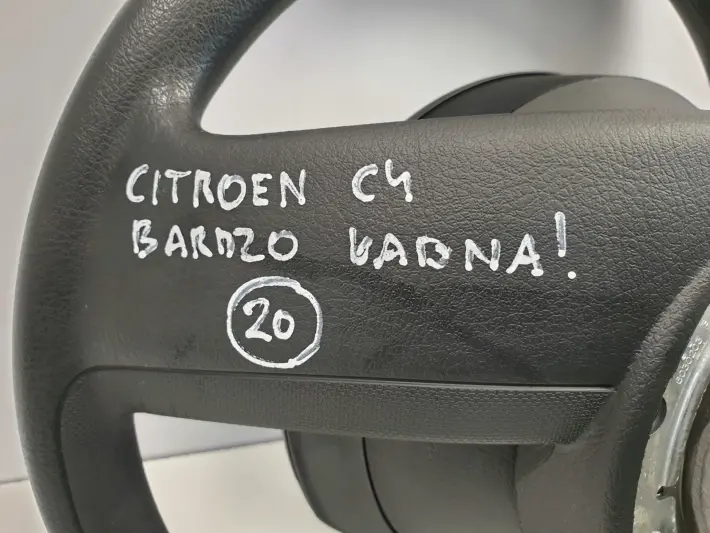 Citroen C4 I KIEROWNICA AIRBAG PODUSZKA KIEROWCY