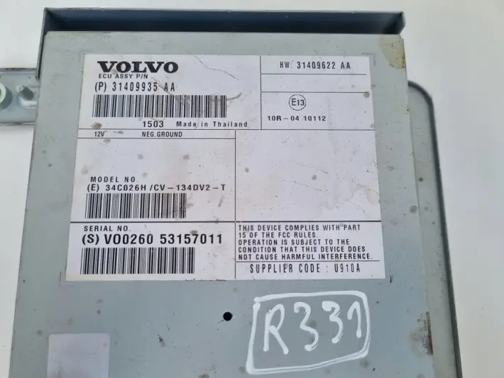 Volvo V60 I S60 II V40 II WZMACNIACZ RADIA 31409935 31409935AA