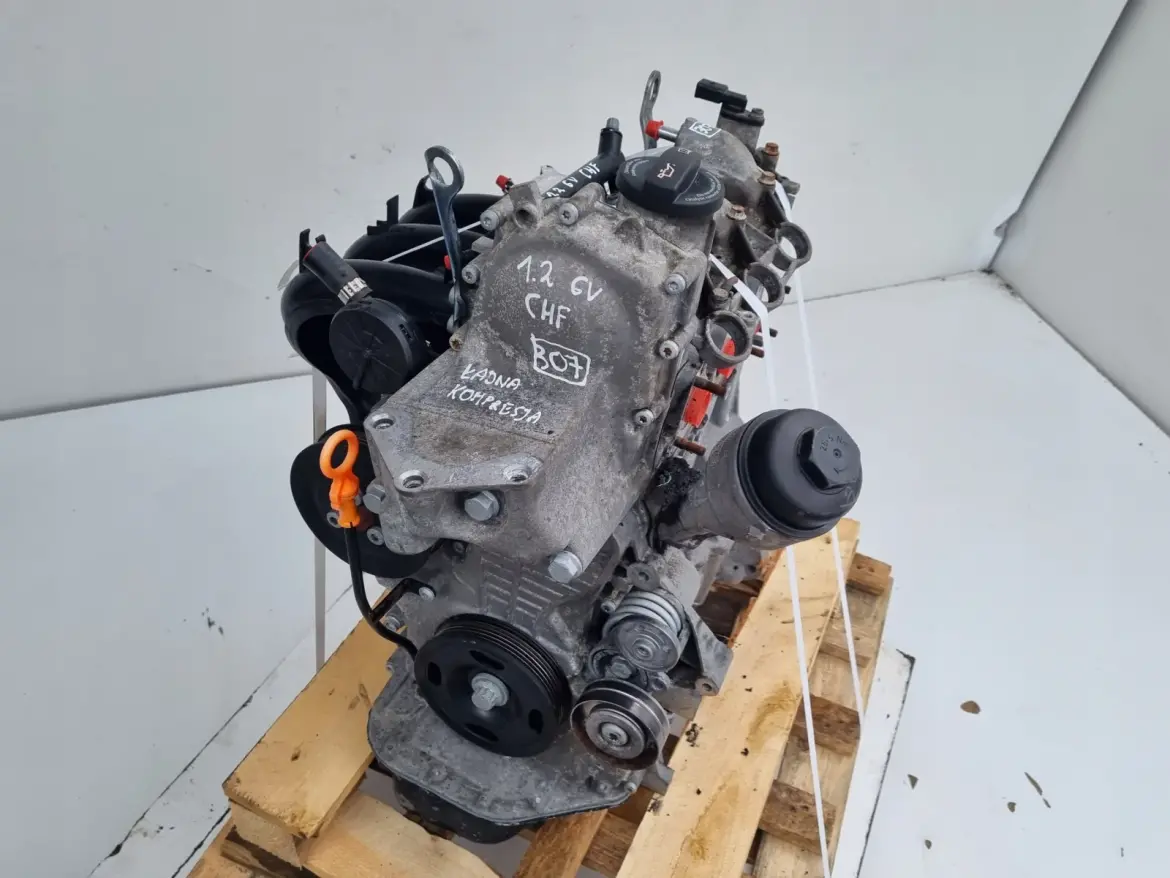 SILNIK VW FOX 1.2 6V 55KM ładna kompresja CHF CHFB BMD