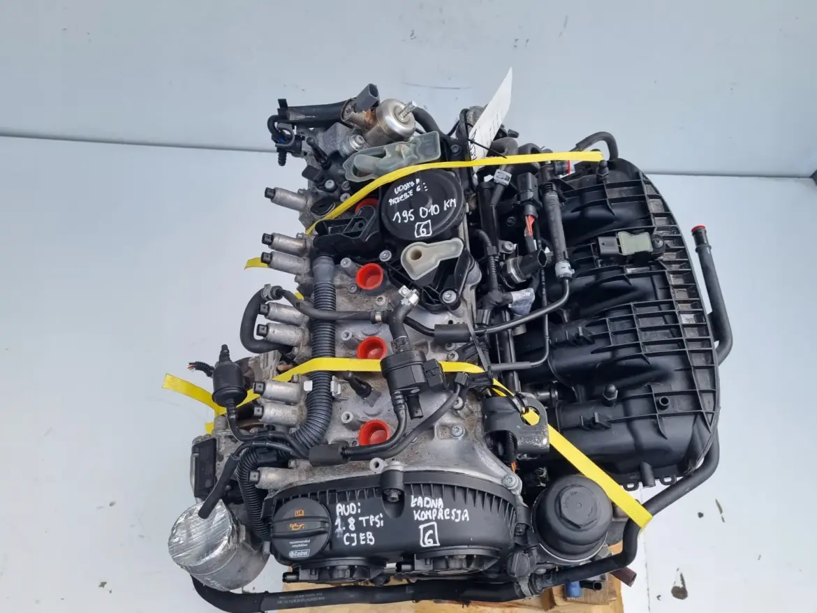 SILNIK KOMPLET Audi A4 B8 1.8 TFSI 170KM udokumentowane 195tyś CJE CJEB