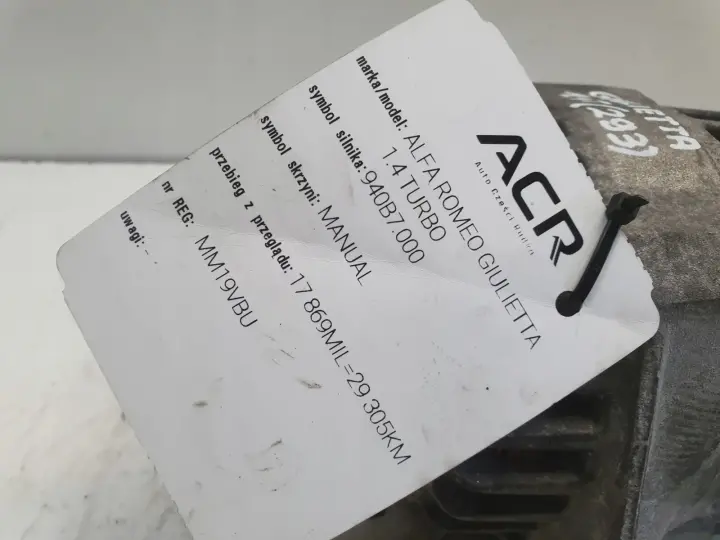 Alfa Romeo Giulietta 1.4 T ALTERNATOR DENSO