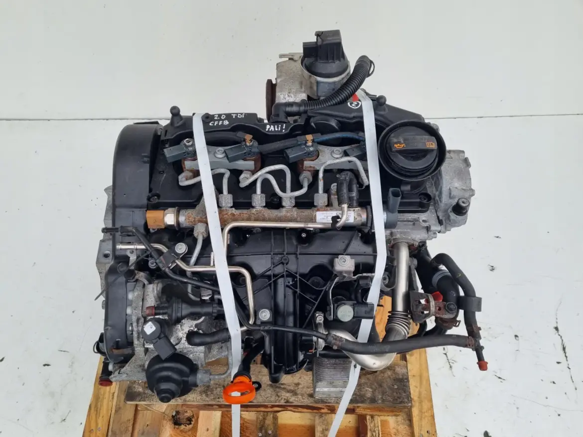 SILNIK KOMPLET VW Sharan II 2.0 TDI 140KM ładnie pali 166tyś CFFA CFFB